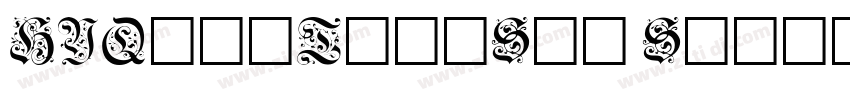 HYQuanTangShi S字体转换